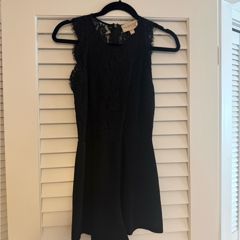 KEEPSAKE the Label Elegant Black Lace Romper